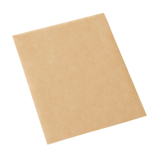 Brown grease proof paper